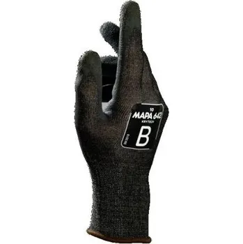 Pracovní rukavice Mapa Rukavice No Černá Ano Nitril Ano Ano 7 KRYTECH 642 Nitrilová pěna