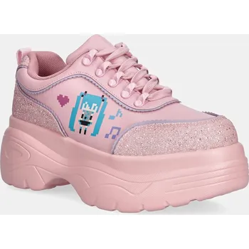 Dámské tenisky Tenisky Koi Footwear JJ31 Virtual Diva x Hatsune Miku růžová 30X, EUR 38