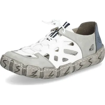 Dámské sandále Dámské sandály RIEKER L0358-80 bílá S6 39