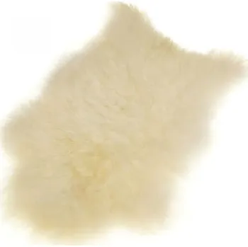 Koberec Ovčí věci kožešina ovčí pravá světlá islandská 85-95cm