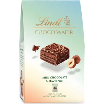 CHOCO WAFER Beutel Milchschokolade & Haselnuss, 135g