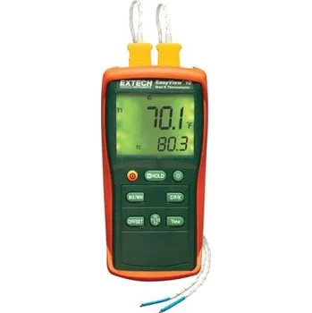 Teploměr Ruční EA10, přesnost: ±0,3 procent, Měření teploty, typ sondy: K, číslo modelu: EA10 Extech