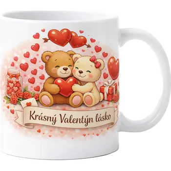 Hrnek s potiskem 330 ml valentín 3 CZ