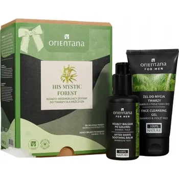 Kosmetická sada Orientana His Mystic Forest - Zklidňující a regenerační sada pro muže