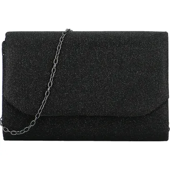 Kabelka Dámské psaníčko černé - Michelle Moon Lionis černá