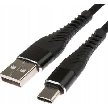 Datový kabel Kabel Libox USB - USB typ C 1 m černý