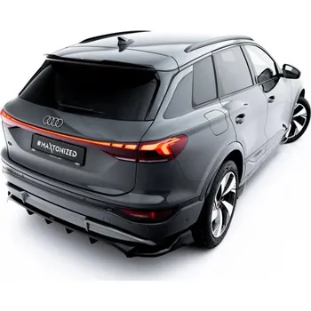 Kniha Prodloužení spoileru horní Audi Q6 e-tron Standard / S-Line / SQ6 e-tron SUV Mk1 černý lesklý plast