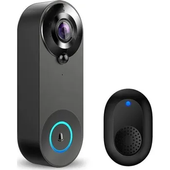 Domovní zvonek Bezdrátový video zvonek s kamerou 13,5 x 5 x 3 cm 1080P WiFi Tuya Smart PIR detekce noční vidění obousměrný interkom