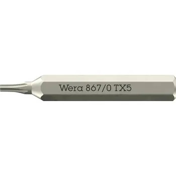 Šroubovák Wera 867 Micro TORX® 05058130001 bit Torx T 5 1 ks