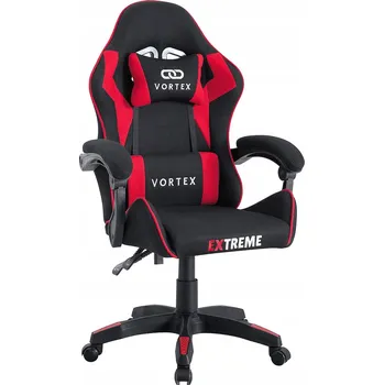 Kancelářská židle Extreme fotel gamingowy černo-červená