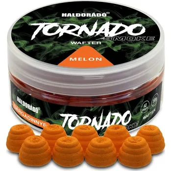 Boilies Haldorádó Tornado Smoke Wafter 12 mm - Žlutý Meloun