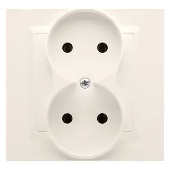 Elektrická zásuvka Elektrická Zásuvka zásuvka Kontakt-simon béžová