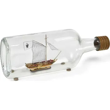 RC model lodě AMATI Golden Yacht 1:300 kit do láhve