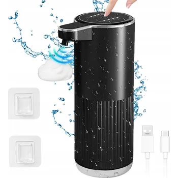 Dávkovač mýdla Bezkontaktní dávkovač mýdla nástěnný Bedee 380 ml černý