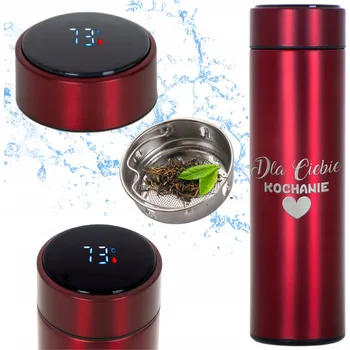 Termoska ČERVENÁ TERMOSKA - IDEÁLNÍ DÁREK NA VALENTÝNA, PRO KAŽDOU PŘÍLEŽITOST