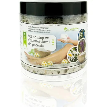 Péče o nohy Sůl na nohy Zdrowie Natury proti pocení 650 ml 650 g