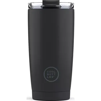 Termohrnek Nerezový termohrnek COOL BOTTLES Mono Black třívrstvý 550ml