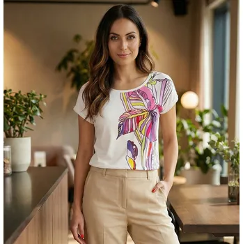 Dámské tričko Dámské triko ALTISPORT CELENA BÍLÁ XL