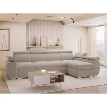 Sedací souprava Rohová rozkládací pohovka Giza LCP, Strana: Pravá - 1p(65)+2r+LCp, Potah: Paros 02 MIRJAN 5903211337697