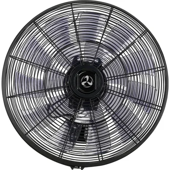 Průmyslový ventilátor CasaFan AIROS ECO SILENT WALL SW nástěnný ventilátor 90 W (Ø) 514 mm černá s dálkovým ovládáním, s časovačem, otočný, výškově nastaveitelné