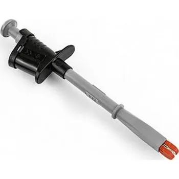 HT Instruments 6009-IECN banánkový konektor banánková zdířka , zásuvka 4 mm, konektor 4 mm, krokosvorka CAT III 1000 V černá 1 ks