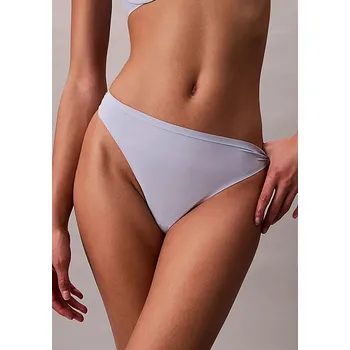 Dámské spodní prádlo Dámská tanga Calvin Klein QF7820 M Modrá