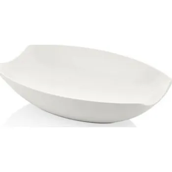 MELAMINOVÁ MÍSA OLIVIA 40x27 CM BÍLÁ