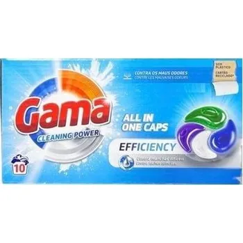 Kapsle na praní Gama Cleaning Power Efficiency Univerzální prací Kapsle 10 Ks