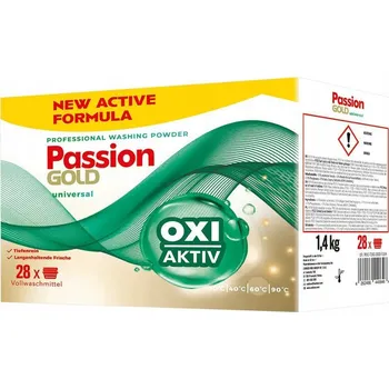 Prací prášek PASSION GOLD Professional Univerzální prací prášek 1.4 kg