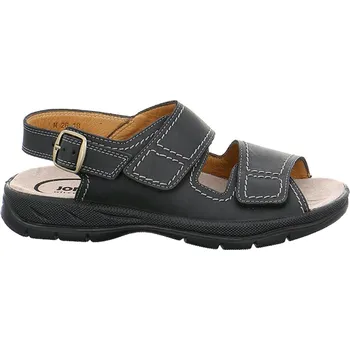 Pánské sandále Sandály pánské Jomos 503607 černé kožené na vysoký nárt - 44