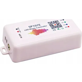 LED páska RGB IC Ovladač adresovatelných LED pásků, Aplikace DC5-24V, 960 diod, hudební režim