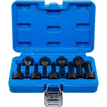 Klíč BGS Sada vnějších rázových nástrčných klíčů 1/2" XZN, M4-M16, 9 ks - B5482