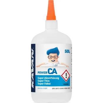 Průmyslové lepidlo KAVAN Power CA 500g Super řídké vteřinové lepidlo