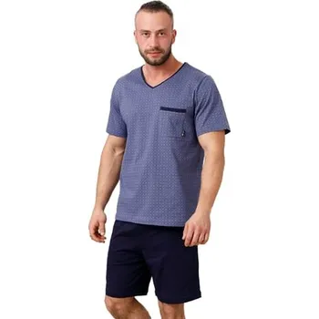 Pánská móda Pánské pyžamo Carl 888 HOTBERG vínová L