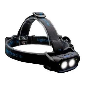 Svítilna Kapesní svítilna NSHT800RX, typ žárovky: LED Náhlavní svítilna dobíjecí, rozsah: 550 m, svítivost: 800 lm, IP66 HT800RX