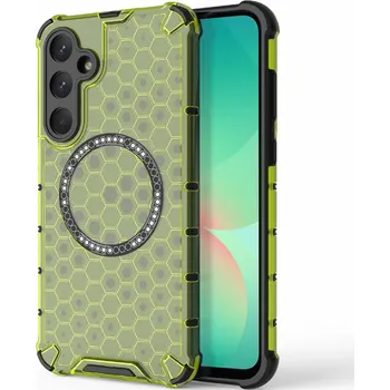 Techsuit - HoneyComb Shield MagSafe - Samsung Galaxy A26 5G - limetkově zelená