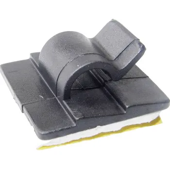 Stahovací páska WKK 72310721 kabelová spona samolepicí 72310721 Průměr kabelového svazku (rozsah) 4.90 mm (max) černá 1 ks