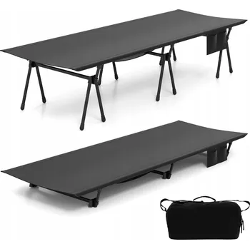 Postel Polní lůžko Costway 193 cm x 70 cm černé