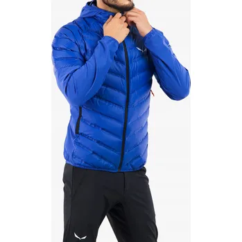 Péřová bunda Salewa Agner Hybrid RDS DWN Jacket - electric S