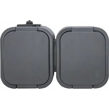 Elektrická zásuvka Orno šedá nástěnná Elektrická Zásuvka