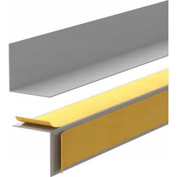 Podlahová lišta Lišta Questprofile PVC 20 x 20, délka 200 cm, šedá