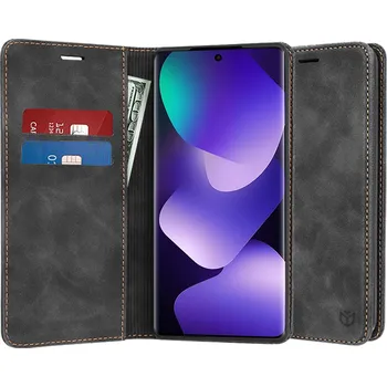 Náhradní kryt pro mobilní telefon Techsuit - Kryt Confy - Xiaomi Redmi Note 15 5G - černý