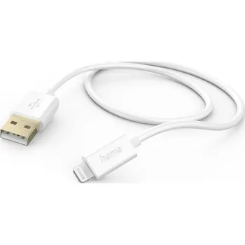 Hama MFi USB/Lightning 1,5m (201581) bílý