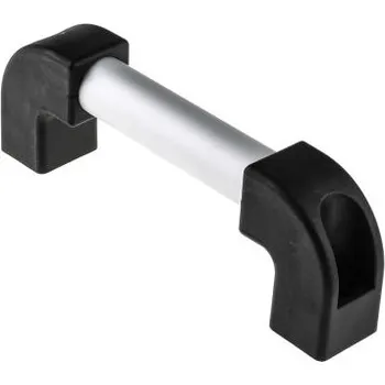 Nábytkové kování Rukojeť barva Stříbrná, Hliník skryté úchyty, délka: 224mm x 77 mm x 30mm 200mm RS PRO