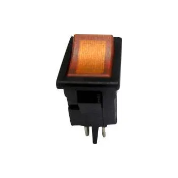 vypínač TRU COMPONENTS 1587542 kolébkový spínač TC-R13-73C-02 250 V/AC 6 A 2x vyp/zap s aretací 1 ks