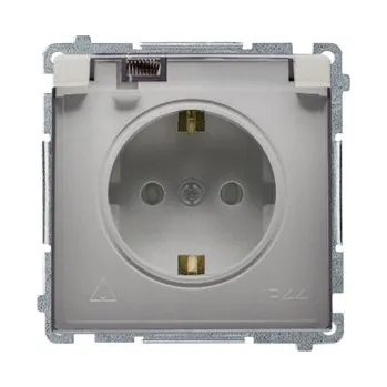 Elektrická zásuvka Kontakt do Elektrická Zásuvka Kontakt-simon Gray