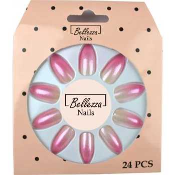 umělá květina UMĚLÉ NEHTY TIPSY OMBRE - 24 ks - ZO11