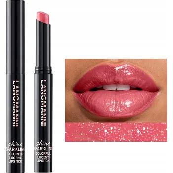 Rtěnka Dlouhotrvající perleťová otočná rtěnka se zkoseným hrotem #4