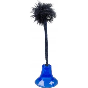 Hračka pro psa Duvo+ Hračka pro kočky Bambule na přísavce, modrá, 31,5 x 10,3 x 10,3 cm, 12430