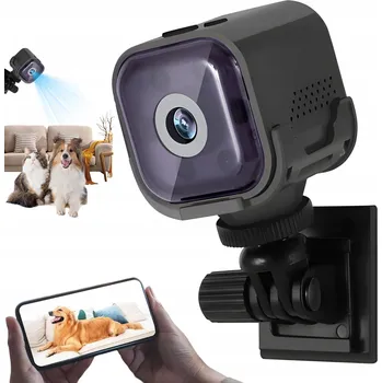 MINI KAMERA MONITOROVACÍ SKRYTÁ FULLHD 4K HD WIFI BEZDRÁTOVÁ